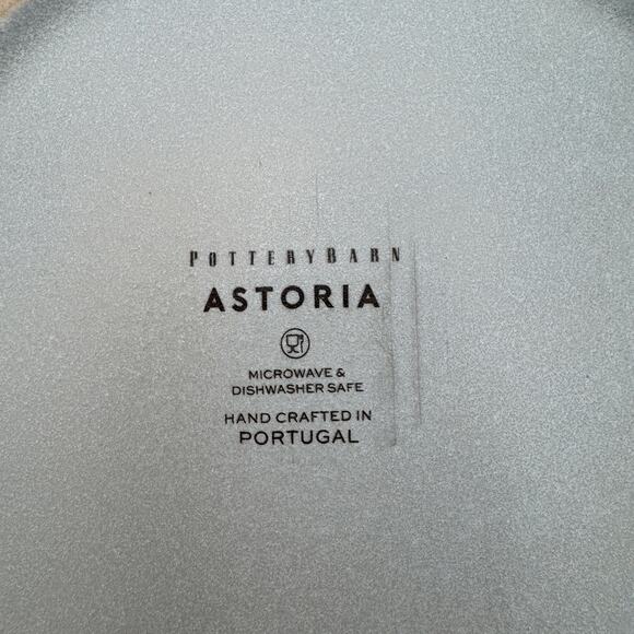 Pottery Barn Blue Stoneware Dinnerware Plates for sale | eBay Pottery Barn Salad Plates Astoria 9.25\